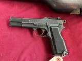 BROWNING FN HI POWER CANADIAN INGLIS SEMI AUTO PISTOL 9MM WITH STOCK - 5 of 24