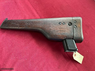 BROWNING FN HI POWER CANADIAN INGLIS SEMI AUTO PISTOL 9MM WITH STOCK - Image 3 of 24
