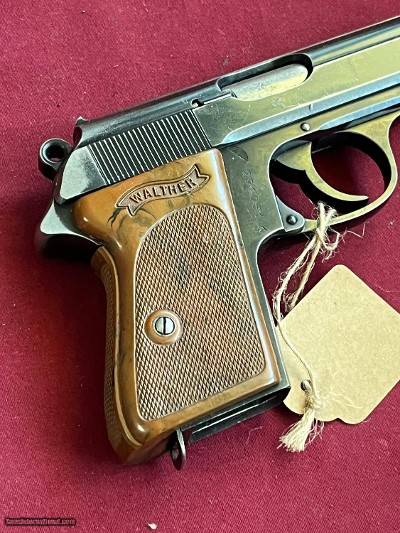 WARTIME GERMAN WALTHER PPK SEMI AUTO PISTOL 7.65mm EAGLE OVER N - Image 12 of 14