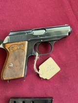 WARTIME GERMAN WALTHER PPK SEMI AUTO PISTOL 7.65mm EAGLE OVER N - 6 of 14