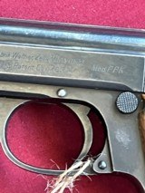 WARTIME GERMAN WALTHER PPK SEMI AUTO PISTOL 7.65mm EAGLE OVER N - 4 of 14