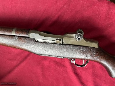 SPRINGFIELD M1 GARAND RIFLE 30-06 INTERESTING GARAND 0-65 USMC - Image 7 of 20