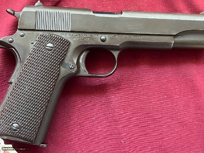 COLT 1911A1 SEMI AUTO PISTOL 45ACP U.S. ARMY R.S. INSPECTED MADE 1941 - Image 2 of 20