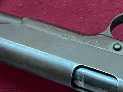 COLT 1911A1 SEMI AUTO PISTOL 45ACP U.S. ARMY R.S. INSPECTED MADE 1941 - Image 14 of 20