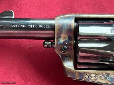 COLT 3RD GEN SINGLE ACTION SHERIFF'S MODEL 44 SPL & 44-40 ~ sale 2850.00 - Image 4 of 13