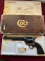 COLT SINGLE ACTION ARMY REVOLVER 45 LC ~EARLY 3RD GEN MADE 1977 ~ - 1 of 22