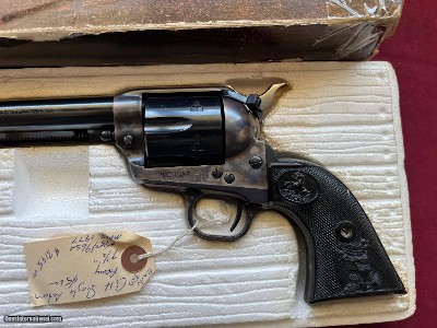 COLT SINGLE ACTION ARMY REVOLVER 45 LC ~EARLY 3RD GEN MADE 1977 ~ - Image 6 of 22