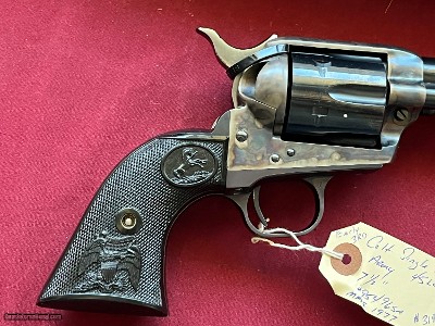 COLT SINGLE ACTION ARMY REVOLVER 45 LC ~EARLY 3RD GEN MADE 1977 ~ - Image 14 of 22