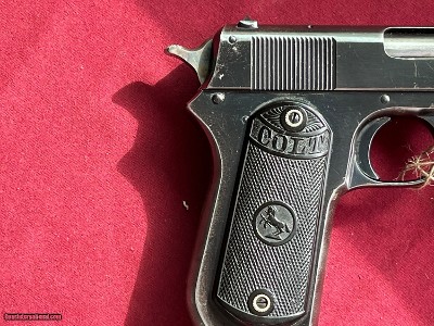 SALE ~ COLT MODEL 1903 SEMI AUTO PISTOL CALIBRE 38 RIMLESS ~ MADE IN 1925 ~ - Image 5 of 10