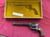 COLT SINGLE ACTION ARMY REVOLVER 3RD GEN 44-40 CASED 7 1/2