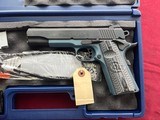 COLT 1911A1 LIGHTWEIGHT GOVERNMENT TITANIUM BLUE FRAME ( 1 OF 300 MADE ) - 2 of 15