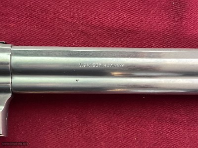 SMITH & WESSON MODEL 686-1 STAINLESS 357 MAGNUM 8 3/8