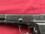 BROWNING HI POWER CANADIAN MK I* ENGLIS SEMI AUTO PISTOL 9MM - 5 of 14