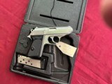 WALTHER STAINLESS PPK SEMI AUTO PISTOL 380 ACP - 2 of 9
