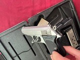 WALTHER STAINLESS PPK SEMI AUTO PISTOL 380 ACP - 9 of 9