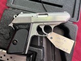 WALTHER STAINLESS PPK SEMI AUTO PISTOL 380 ACP - 5 of 9