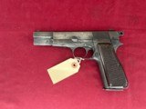 WWII GERMAN NAZI
HI POWER 9MM SEMI AUTO PISTOL - 2 of 18