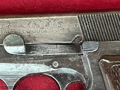 WWII GERMAN NAZIHI POWER 9MM SEMI AUTO PISTOL - Image 3 of 18