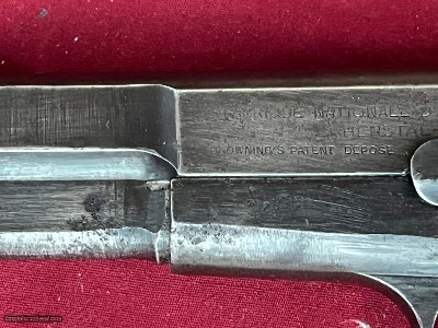 WWII GERMAN NAZIHI POWER 9MM SEMI AUTO PISTOL - Image 4 of 18