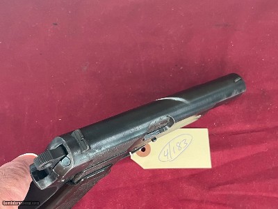 WWII GERMAN NAZIHI POWER 9MM SEMI AUTO PISTOL - Image 10 of 18