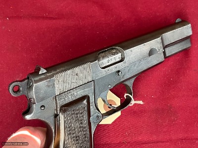 WWII GERMAN NAZIHI POWER 9MM SEMI AUTO PISTOL - Image 12 of 18