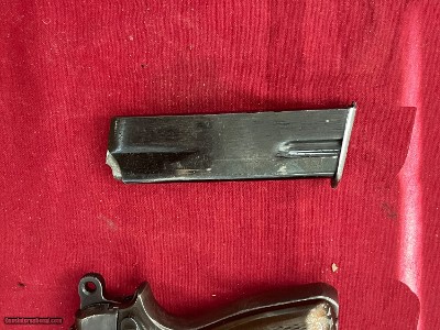 WWII GERMAN NAZIHI POWER 9MM SEMI AUTO PISTOL - Image 18 of 18