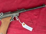 GERMAN DWM P08 ARTILLERY LUGER 9MM SEMI AUTO PISTOL DATED 1917 - 2 of 20