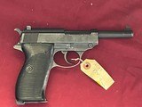 WWII GERMAN WALTHER AC43 P38 SEMI AUTO PISTOL 9MM - 2 of 17