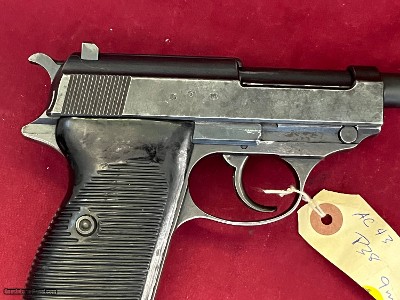WWII GERMAN WALTHER AC43 P38 SEMI AUTO PISTOL 9MM - Image 4 of 25