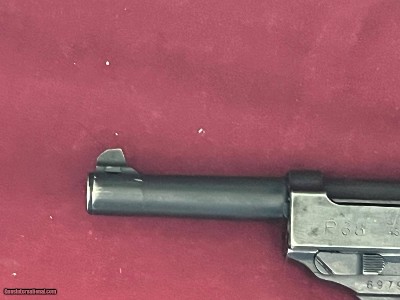 WWII GERMAN WALTHER AC43 P38 SEMI AUTO PISTOL 9MM - Image 6 of 25