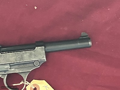 WWII GERMAN WALTHER AC43 P38 SEMI AUTO PISTOL 9MM - Image 9 of 25