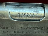 ARGENTINA 1927 SEMI AUTO PISTOL 45ACP POLICIA 1911 - 11 of 13