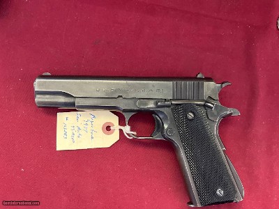 ARGENTINA 1927 SEMI AUTO PISTOL 45ACP POLICIA 1911