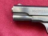 WWII COLT 1908 U.S. PROPERTY SEMI AUTO OFFICERS PISTOL 380 ACP ~ MADE 1944 ~ - 4 of 18