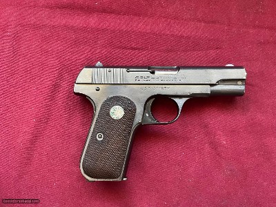 WWII COLT 1908 U.S. PROPERTY SEMI AUTO OFFICERS PISTOL 380 ACP ~ MADE 1944 ~ - Image 7 of 18