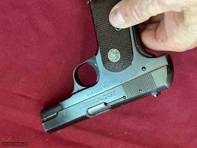 WWII COLT 1908 U.S. PROPERTY SEMI AUTO OFFICERS PISTOL 380 ACP ~ MADE 1944 ~ - Image 12 of 18