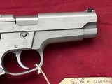 SMITH & WESSON MODEL 5906 STAINLESS SEMI AUTO PISTOL 9MM - 4 of 12