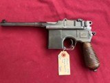 WAFFENFABRIK MAUSER BROOMHANDLE SEMI AUTO PISTOL 30 LUGER - 2 of 18