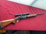 REMINGTON MODEL 742 SEMI AUTO RIFLE 30-06 W/ SCOPE - 2 of 16