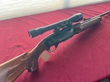 REMINGTON MODEL 742 SEMI AUTO RIFLE 30-06 W/ SCOPE - 4 of 16