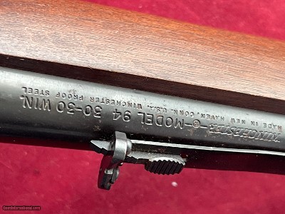 WINCHESTER MODEL 94 LEVER ACTION CARBINE 30-30 ( MADE 1972 ) - Image 10 of 16