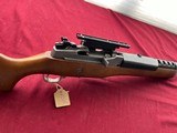 RUGER STAINLESS MINI 14 SEMI AUTO RIFLE 222 REM W/ SCOPE MOUNT - 6 of 20