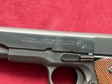 COLT SERIES 70 COMBAT COMMANDER 38 SUPER SEMI AUTO PISTOL ~ MADE 1976 ~ - 5 of 15