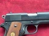 COLT SERIES 70 COMBAT COMMANDER 38 SUPER SEMI AUTO PISTOL ~ MADE 1976 ~ - 11 of 15