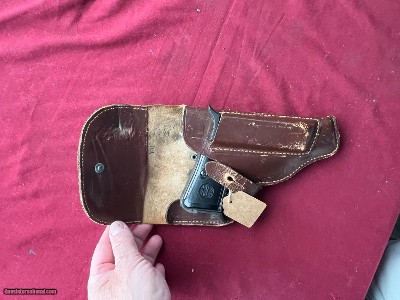 WWII BERETTA MODEL 1934 SEMI AUTO PISTOL 380 ACP ~ DATED 1943 ~ - Image 14 of 14