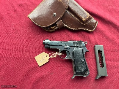 WWII BERETTA MODEL 1934 SEMI AUTO PISTOL 380 ACP ~ DATED 1943 ~