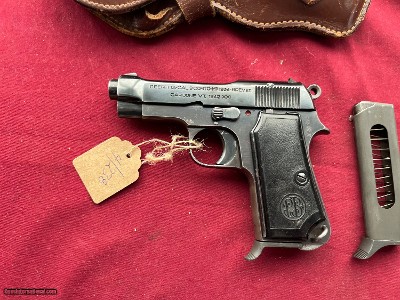 WWII BERETTA MODEL 1934 SEMI AUTO PISTOL 380 ACP ~ DATED 1943 ~ - Image 4 of 14