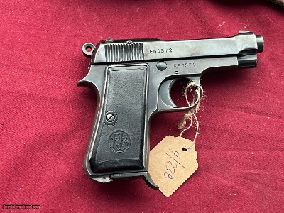 WWII BERETTA MODEL 1934 SEMI AUTO PISTOL 380 ACP ~ DATED 1943 ~ - Image 3 of 14
