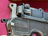 MAUSER C96 BROOMHANDLE SEMI AUTO PISTOL 7.63mm - 7 of 25