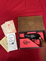 COLT AGENT REVOLVER 38 SPECIAL SHROUDED HAMMER WITH BOX